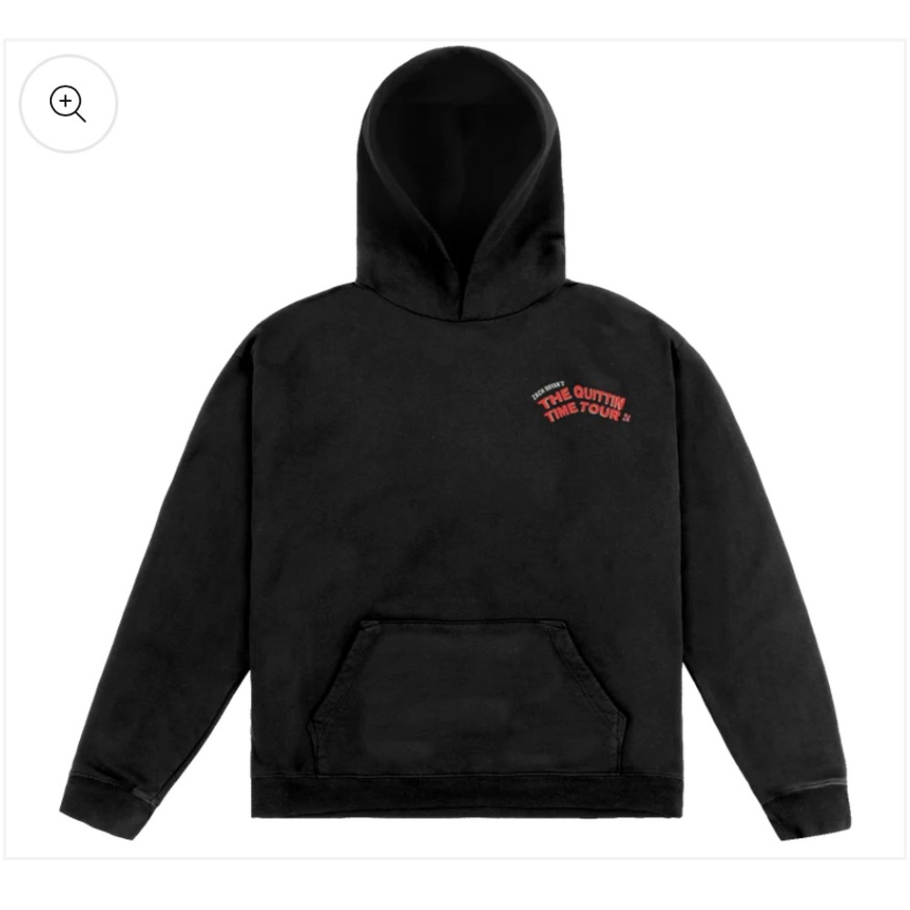 2024 Zach Bryan Quittin Time Tour Hoodie Hooded Sweatshirt